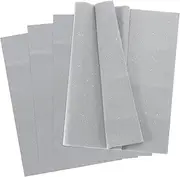 uxcell 60 Sheets Wrapping Tissue Paper, Glitter Tissue Paper for Gift Bags 14 x 20 Inch Sparkle Tissue Paper for Gift Wrapping, DIY Crafts, Packing, Grey