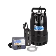 Basement Watchdog BW1050 1/2 HP Iron/Cast Aluminum Submersible Sump Pump