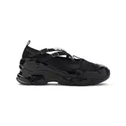 [Simone Rocha] Simone Rocha-Black Classic Criss Cross Tracker Ballerina-Donna 36 IT
