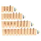 Coat and Hat Rack, Wall Mounted Coat Rack, Piano Keys, Wall Hooks, Wall Hooks