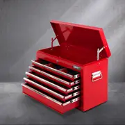 Giantz Tool Chest 9-Drawer Cabinet Toolbox Storage Red