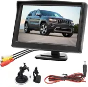 B-Qtech 5 Inch HD Backup Camera Monitor Only Rear View Reverse Display Screen wi