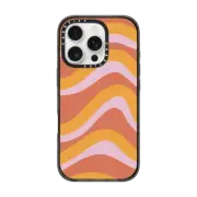 iPhone 16 Pro Impact Case Coral Waves by Oh So Graceful
