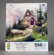 Thomas Kinkade Painter Of Light Sweetheart Cottage III, NIB 550 Pc Puzzle20”x20”