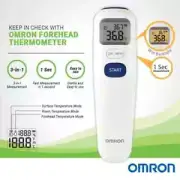 NEW Omron Forehead Thermometer MC-720 Fast Non-Contact Temperature Measurement