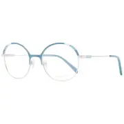 Emilio Pucci Glasses Frames Women Turquoise EP5201 089 51mm