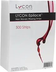 Lycon Non Woven Epilace Waxing Strips 500 Pieces Pack, 500 count