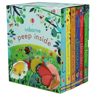 Usborne Peep Inside Boxed Set (6冊合售)