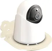 Wall-Mounted Holder for Security Camera | Baby Monitoring Device Floating Shelf | No Punching Media Players Wall Mount Organizer Rack for Router, Speaker, Projector