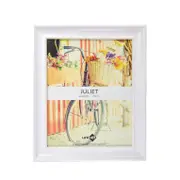 UniGift Photo Frame, Picture Frame Set with Glass Front - White (20x25cm)