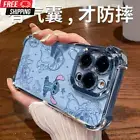 Cute Disneys Stitchs Phone Case for Iphone 16 15 14 13 12 11 Pro Max X XR Xsmax