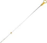 X AUTOHAUX Oil Dipstick Oil Level Dip Stick No.80666280/8200244316 for Renault Megane II 1.5 DCi 74KW 101PS-Precisely Engineered Fluid Level Gauge Yellow