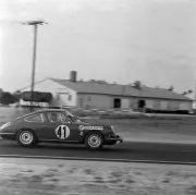 Sepp Greger Gunter Besier Porsche 911 S 1967 Motor Racing Old Photo