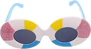 [TEMPNAP] Funny Hawaiian Glasses Costume Accessories Photo Booth Props Versatile for Parties Beach Themed Decorations Lightweight