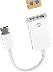 USB C to USB 3.0 OTG Adapter Flash Drive MacBook for IPad for IPhone16 15 Pro Max Type C Jack Data Transfer Connector USB-A Port Compatible With Samsung Notebook Computer Storage for Apple Accessories