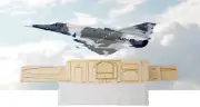 Mirage III / KFIR C2 41" WS RC Airplane Kit Laser Cut Balsa & Ply Short Kit