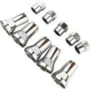 SWOOMEY 2 Sets Tire Valve Stem Sleeves and Caps Dress Up Kit Durable Car Accessories for Unique Styling Compatible with Vehicles Fashionable and Wear Resistant Design