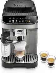 De'Longhi Magnifica Evo, Fully Automatic Coffee Machine, Compact Size, Lattecrem