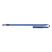 Prestige Pet Soft Padded Dog Leash Blue 1 Inch - 2 Sizes