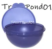 TUPPERWARE Wonderlier Bowl Classic Nesting Mixing 8.75 Lupine Purple Blue Lid