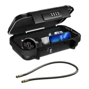 ORIA Portable Security Case, Portable Safe Box, 4-digit Combination Key Lock ...