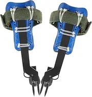 [WHAMVOX] Tree Climbing Gear Kit 1 Set of Climbing Tree Spikes Shoes for High-Altitude Logging Coconut Picking and Outdoor Hunting Random Color