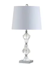 JONATHAN Y Chloe 26in Crystal LED Table Lamp