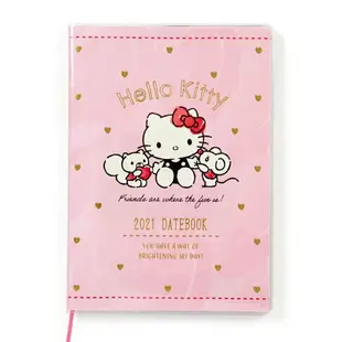 【震撼精品百貨】2021年曆 Sanrio KITTY 2021年 記事手帳/年曆/行事曆/日誌/桌曆*46519 震撼日式精品百貨