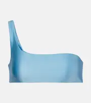 [Jade Swim] Jade Swim Eliza one-shoulder bikini top AU 12 blue