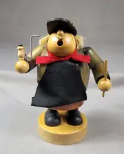 Erzgebirge Wood Art Kaden & Straco German Wood Worker Incense Smoker New in Box