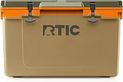 [RTIC] Ultra-Light Hard Cooler Insulated Portable Ice Chest Box for Beach, Drink, Beverage, Camping, Picnic, Fishing, Boat, Barbecue, 30% Lighter Than Rotomolded Coolers