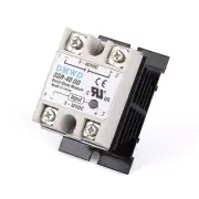 SSR-40DD Solid State Relay DC to DC Input 3-32V Output 5-60V with Heat Sink 40A