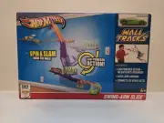 Hot Wheels Wall Tracks Swing Arm Slide Track Set NEW UNOPENED