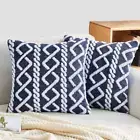 Pillowcase Decorative Home Pillows White Pink Retro Fluffy Soft Throw Pillowcove