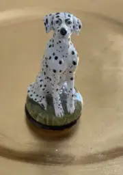 Halcyon Days Bonbonnieres Dalmatian DogTrinket Box England