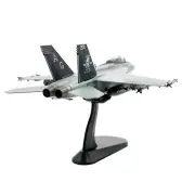 1/72 Scale US F/A-18F F18 Super Hornet Strike Fighter Shipborne Jet Alloy Model