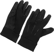Luxshiny Winter Motorcycle Gloves for Men Women Thermal Touch Screen Slip Full Finger Cycling Gloves for Riding Biking Driving and Hiking Black