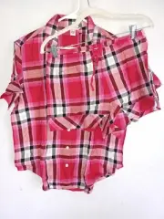 NEW Victoria Secret Flannel Boxer PJ Pajama set shorts cozy S M XXL plaid stripe
