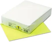 Kaleidoscope Multipurpose Colored Copy Paper, 24lb, 8-1/2 x 11, Hyper Yellow, 500/Rm