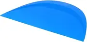 Alipis Car Film Tool Semicircular Soft Edge Squeegee Plastic Scraper for Window Tinting Long-lasting Material