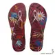 Havaianas 哈瓦仕 女鞋 涼鞋 拖鞋 花卉 酒紅【運動世界】4137259-4924W