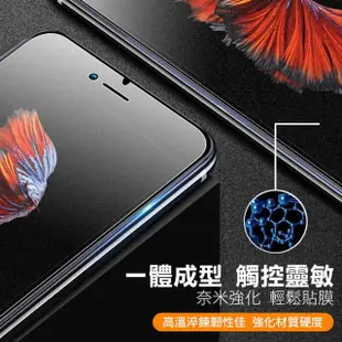 iPhone 6 6S Plus 霧面非滿版半屏9H鋼化膜手機玻璃保護貼(iPhone6s保護貼 iPhone6SPlus保護貼)