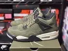 Jordan 4 Retro Se “craft Medium Olive” Size 7y New