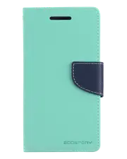 Goospery Fancy Diary iPhone 12 Pro Max - Mint/ Navy
