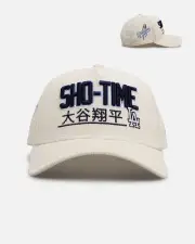 [New Era] New Era Los Angeles Dodgers 'Shotime' 9forty A-frame Snapback Chrome - Size ONE ONE Chrome