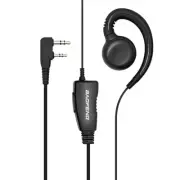 2Pin Walkie Talkie Earpiece Headset Mic PTT For Baofeng UV-5R UV-82 BF-888S US