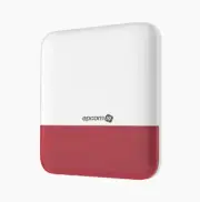 Wireless Siren with Red Strobe Outdoor IP65 110 dB AX Series AES-128 AXSE(R)