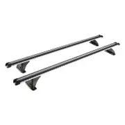 Prorack T17 Heavy Duty Bar Roof Rack Pair Silver