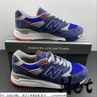 在飛比找蝦皮購物優惠-【Hot】 New Balance 998 深藍 紐巴倫 麂