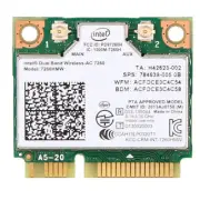 Dual Band Intel 7260 AC 7260HMW 867Mbps Wireless Wifi BT 4.0 Mini PCI-E Card